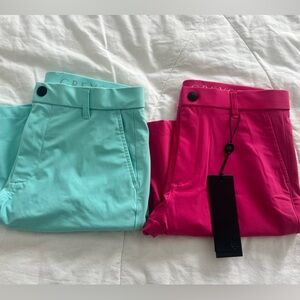 NWT Greyson Pink Golf Shorts and Greyson Blue Golf Shorts - Boys size 8